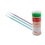 The Essentials Micro-Brush Applicators 4x100/Pk Super-Fine/Purple