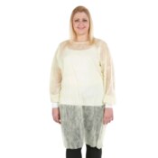 SafeWear Form-Fit Isolation Gown Yellow X-Large 12/Pk