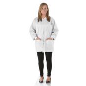 SafeWear Hi-Perform Lab Coat White X-Large 12/Pk