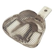 McGowan Immediate Denture Tray Ni-Plate Perf #44 Upper/X-Small