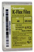 SybronEndo K-Flex Files SS 25mm #40 6/Bx