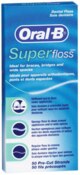 Oral-B Super Floss Mint 10/Bag 100/Cs