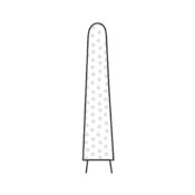 Two Striper Diamonds FG L770.8C 5/Pk