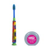 GUM Crayola Deep Clean Toothbrush/Floss Kids Pt Bundle 144/Kit