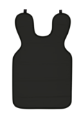 Soothe-Guard Adult Apron w/o Collar .35mm Charcoal