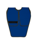 Soothe-Guard Air Adult Pano Vest .35mm Royal Blue