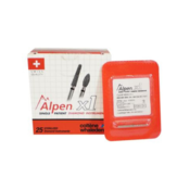Alpen X1 Sterile Singe-Use Diamonds FG 856-016 Medium 25/Pk 7mm