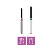Alpen X1 Sterile Singe-Use Diamonds FG 886-012 Coarse 25/Pk