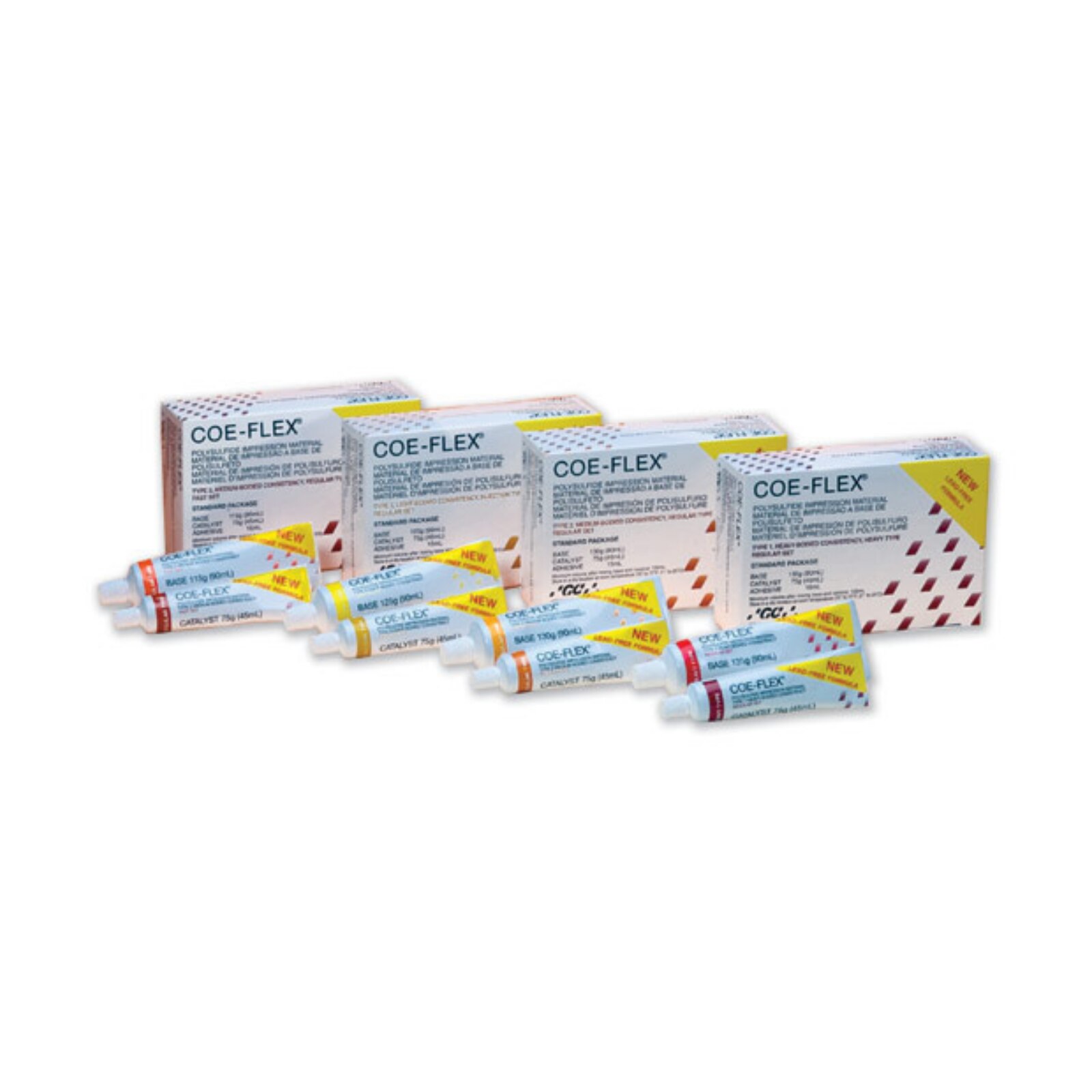 thumbnail image 2 of GC America COE-FLEX Lead-Free Impression Material – Type 2 Medium Bodied, Refill 2 of 2