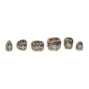 Evolve Stainless Steel Primary Molar Crowns 1st Lower Right-5 Box Of 5