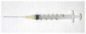 Luer Lock Syringe/Needle 3cc 20ga 400/Cs