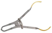 Ring Placement Forceps w/ Gold for G-Rings