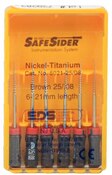 SafeSiders Reamers NITI 21mm #25 6/Pk