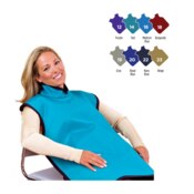 Adult X-Ray Bib Apron w/Collar Hunter Green