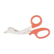 Universal Bandage Scissor Plastic Handle - Red Stainless Steel, 18 Cm - 7 1/2