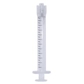 Luer Lock Syringe 1.2cc w/cap 100/Bx