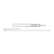 Scalpel Blade Handle SE Flat #3 w/metric ruler 5"