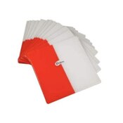 Pro-Form Mouthguard Laminates 5x5 .16"/4mm Red/White 12/Pk