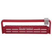 Steri-Bur Guard 22-Hole Red