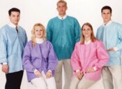 Extra-Safe Jackets Olive L 10/Pk