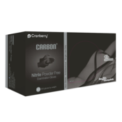 Carbon Black Nitrile Gloves X-Small 200/Box