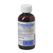 3M Peridex Chlorhexidine Gluconate 0.12% Oral Rinse, 12134, 1 4 oz bottle