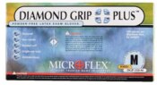 Diamond Grip Plus PF Latex Gloves Small 100/Box