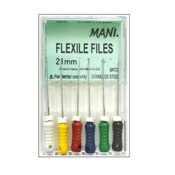 Mani Flexile Files 21mm #40 6/Pk