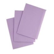 Patient Bibs 2-Ply+Poly Back 13" x 18" 500/Bx Lavender