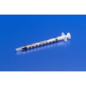 Monoject TB Syringe 1mL Regular Luer Tip 100/Bx