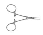 Mosquito Forcep 3.5'' Curved