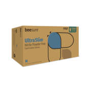 BeeSure UltraSlim Nitrile Gloves 350/Box Medium