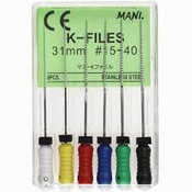 Mani K-FIles 31mm #25 6/Pk