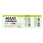 Mani K-Flex Files 25mm #30 6/Bx