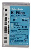 K-Files 30mm #10 6/Bx