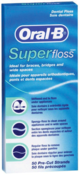 Oral-B Super Floss Mint 50/Box 24/Case