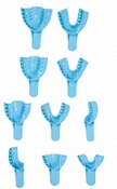 Impression Trays Perforated 12/Pk #3 MED-UP