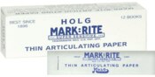 Holg Mark Rite Articulating Paper Blue 144/Strips Thin