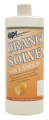 Orange Solvent Quart Bottle
