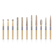 Alpen Z-REX Zirconia Diamond Burs G801Z-012M 5/Pk