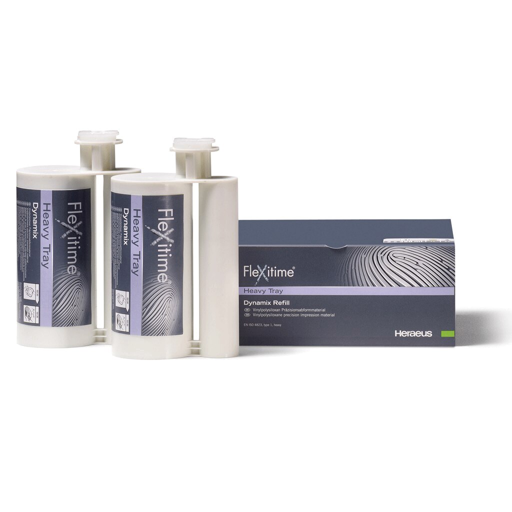 Kulzer 40003991 Flexitime Dynamix Pack Heavy Tray - 2/Pk, 380 ML Dental Impression Material