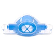 FlowStar Double Nasal Hood Single Use 12/PK, Pediatric Blueberry Dance