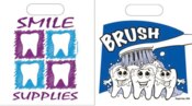 Small "Brush" Patient Bags 7.5 x 9" 250/Pk