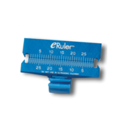 e-Ruler Endo File Ruler w/ rubber stop locks
