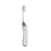 GUM Ortho Travel Toothbrush with Soft V-Trim Bristles, 4 Rows, 34 Tufts