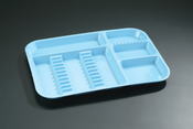 Divided Tray Size B Blue