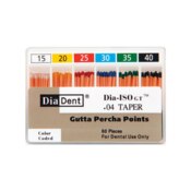 Dia-ISOGT Gutta Percha .04 #45 60/Slide Pk