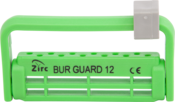 Steri-Bur Guard 12 Hole Neon Green Ea