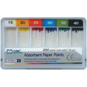 Absorbent Paper Points Bulk 200/Pk Fine