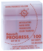 Articulating Paper 100 micron Strips Plastic Box Blue 300/Pk